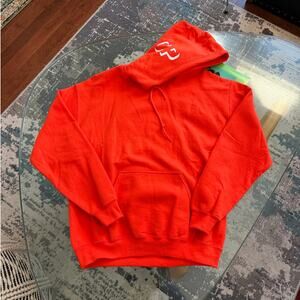 Christina Paik MEUFS CP Orange Hoodie